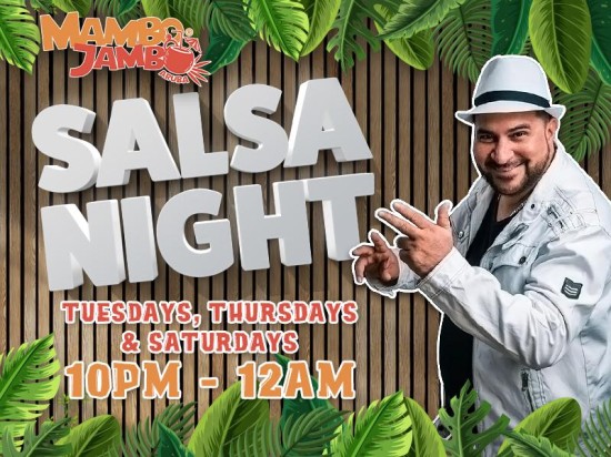 Salsa Night with Abelardo (Tue, Thur & Sat)