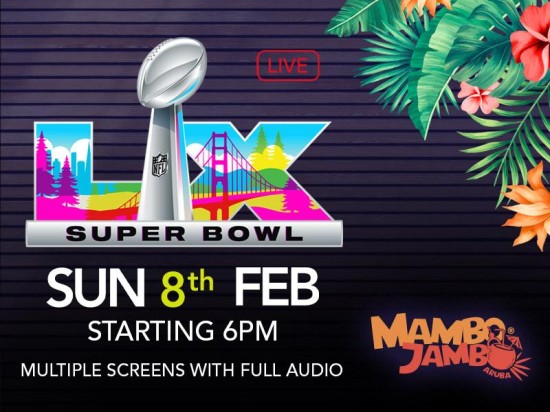 Game Night Goes Big at Mambo Jambo: Super Bowl 2026 Live